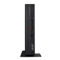 ACER PC Veriton N4720GT, i5-14400T, 8GB DDR5, 512GB M.2 SSD, Wifi, USB KB egér, W11P, 65W, Fekete