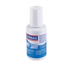 DONAU Hibajavító folyadék, vízbázisú, szivacsos, 20 ml, DONAU