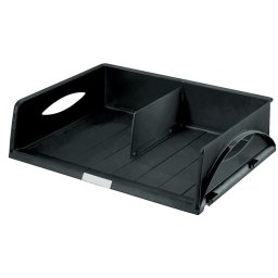 LEITZ Irattálca, műanyag, A3, LEITZ "Sorty Jumbo", fekete