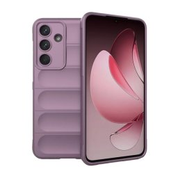 Szilikon telefonvédő (ütésállóság, kameravédő, 3D) LILA Samsung Galaxy S25 FE (SM-S731)