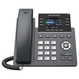 Grandstream GRP2613W SIP telefon, 2,8" TFT sávos kijelző, 4 SIP fiók, 6 programozható mellék, 2xGigabit PoE, WiFi