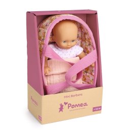Djeco Játékbaba Mini 20 cm - Barbara mózeskosárral