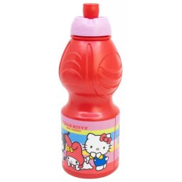 Hello Kitty műanyag kulacs, sportpalack 400 ml Nr 01