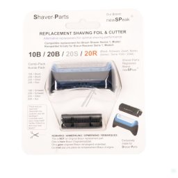 Braun 10B/20B 10S borotva vágófej - utángyártott kombicsomag (81387932)