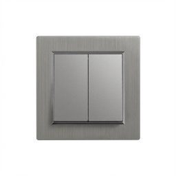 Nova csillárkapcsoló 10A 250V 105 szürke kerettel