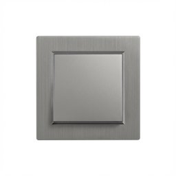Nova egy áramkörös egypólusú kapcsoló 10A 250V 101 szürke kerettel
