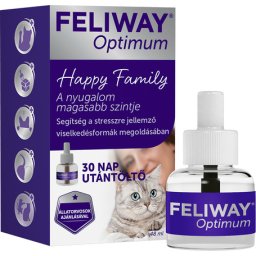 Feliway Optimum utántöltő folyadék nyugtató párologtató készülékhez macskáknak 48 ml