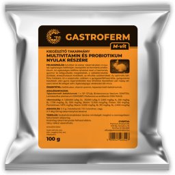 Gastroferm M-vit multivitamin és probiotikum nyulaknak 100 g