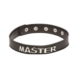 X-Play Master - BDSM nyakörv (fekete)