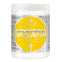 Kallos Kjmn Banán Hajerősítő Hajpakolás multivitamin komplex-szel 1L