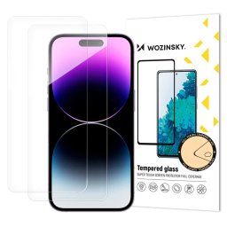 Wozinsky 9H edzett üveg iPhone 16 Pro/17 - 2 db