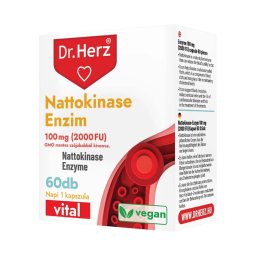 Dr. Herz Nattokinase enzim 100 mg 2000 FU kapszula 60x
