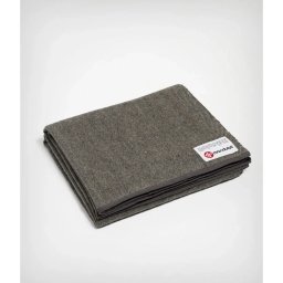 Manduka Recycled Wool Blanket – újrahasznosított gyapjú jóga- és meditációs takaró – Sediment