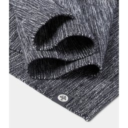 Manduka Shala Yoga Rug – pamut kültéri és utazó jógaszőnyeg – Black Heather