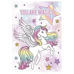 Unikornis You are Magic A/4 gumis mappa Nr2