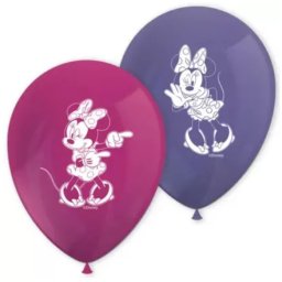 Minnie léggömb, lufi 8 DARABOS 28 cm Nr1