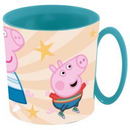 Peppa micro műanyag bögre 350 ml Nr 01