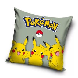 Pokémon Triple Sparkle velúr párnahuzat 40x40 cm Nr1