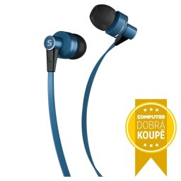 SEP 300 MIC BLUE MET HEADPHONES SENCOR