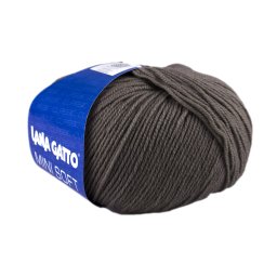 Lana Gatto Mini Soft kötőfonal, extra finom merinó - 13777, barna