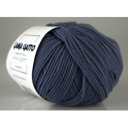Lana Gatto Mini Soft kötőfonal, extra finom merinó - 10173, kék