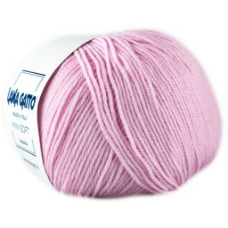 Lana Gatto Mini Soft kötőfonal, extra finom merinó - 5285, Rosa