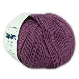 Lana Gatto Mini Soft kötőfonal, extra finom merinó - 14594, Vino/Vezzola