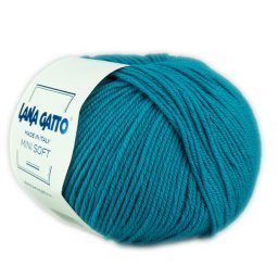 Lana Gatto Mini Soft kötőfonal, extra finom merinó - 14636, Mare/Misinto