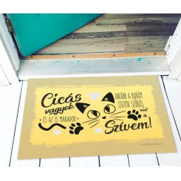 Vicces lábtörlő - Cicás vagyok