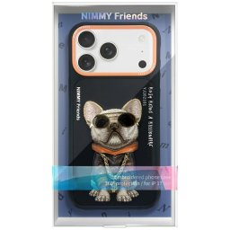 NIMMY tok SZEMÜVEG COOL DOG az IPHONE 17 Pro-hoz fekete