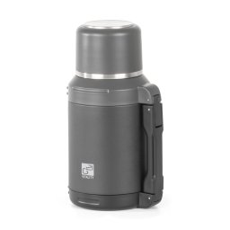 G21 rozsdamentes termosz 1200 ml, fekete-szürke