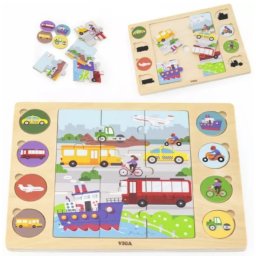 Puzzle - találd meg a párokat - járműves B