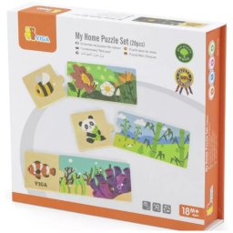 Otthonom puzzle - állatos B