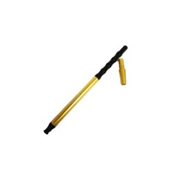 Hookah Flame alumínium szívóvég + konnector - Posh - Arany