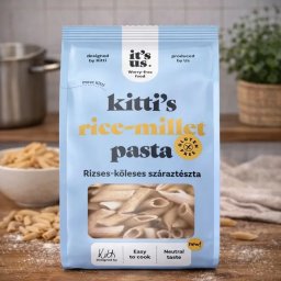 It's us KITTI'S rizses-köleses száraztészta penne 200 g