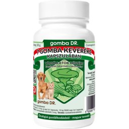 Gomba Dr. 7 gomba keveréke kapszula kutyáknak és macskáknak (200 mg / kapszula) 100 kapszula