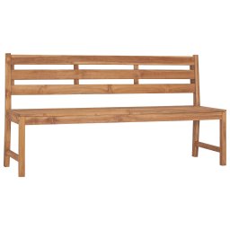 vidaXL tömör tíkfa kerti pad 170 cm