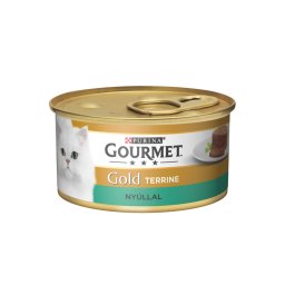 GOURMET GOLD Nyúllal terrine nedves macskaeledel 85g