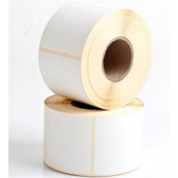 Etikett, thermo, 152,4×101,6 mm, 400 etikett/tekercs, fehér
