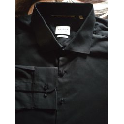 Eterna Meisterhaft 1863 slim fit fekete ing, 44