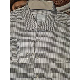 Eterna Meisterhaft 1863 comfort fit barna kockás ing. 42