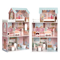 Barbie babaház bútorral
