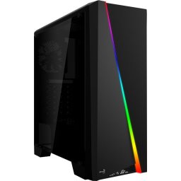 AEROCOOL Cylon ház, Mid tower, 1x USB 3.0, 2x USB 2.0, 2x audio, tápegység nélkül