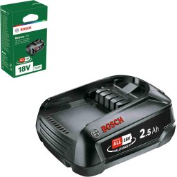 BOSCH PBA 18V 2.5Ah W-B, akkumulátor