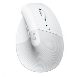 Logitech Lift Vertical ergonomikus egér üzleti, Mac számítógépekhez, törtfehér/halványszürke színben