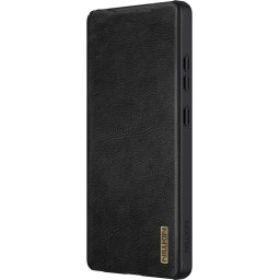 Nillkin Qin Book PRO tok Samsung Galaxy S25 Ultra fekete