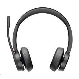 Poly Voyager 4320 vezeték nélküli headset, BT700 USB-C adapter, sztereó, töltőállvány