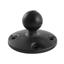 RAM Mounts kör alakú adapter/rögzítő lapos felületekhez AMPS furatmintával, 1"-os tűvel, műanyag, RAP-B-202U