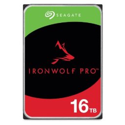 SEAGATE HDD 16TB IRONWOLF PRO (NAS), 3,5", SATAIII, 7200 RPM, 256MB gyorsítótárral