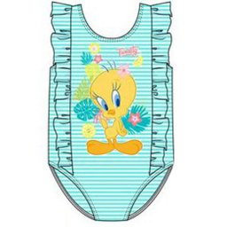 Bolondos dallamok Tweety Blue baba fürdőruha, úszó 24 hó